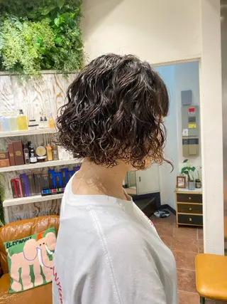 ミディアム 🌀ボブ/ミディアム /パーマ🌀ayaのヘアスタイル