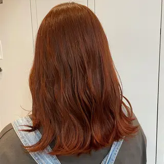 セミロング カラー ヘアアレンジ REONA🪽✨薬院 レイヤーカット🫧のヘアスタイル