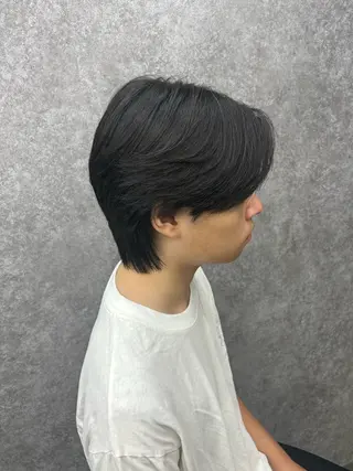 パーマ メンズ センターパート特化 🌹RIO🌹のヘアスタイル