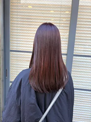ロング 🌷【暖色艶カラー】 shiori🌷のヘアスタイル