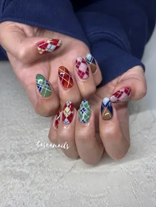 ネイル 枚方 Basea nails Minaのネイルデザイン