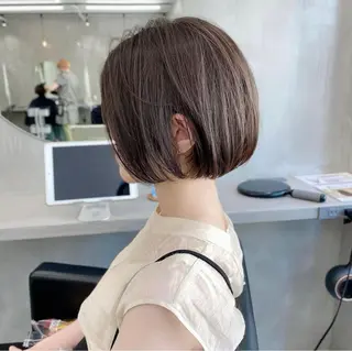 ショート カラー 👑ボブはお任せ ミヤノ👑のヘアスタイル