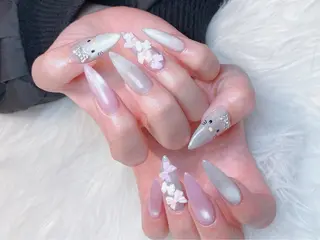 ネイル ロングネイル専門店 shasha／加美駅のネイルデザイン