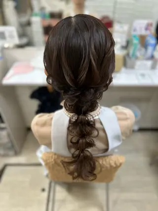 ヘアアレンジ へアセット/心斎橋 支持率No.1✨🌈のヘアスタイル