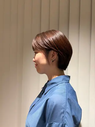ショート アオキ サキ💫のヘアスタイル