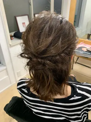 ヘアアレンジ ショート&ボブ井上 菜樹のヘアスタイル
