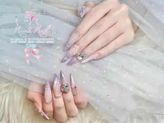 セミロング Linanail Nambaのネイルデザイン
