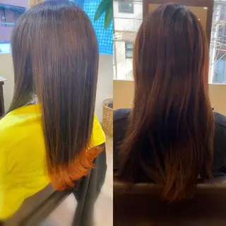 カラー ソウワ ヒナコのヘアスタイル