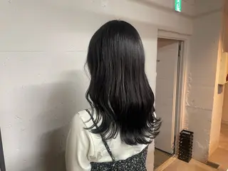 セミロング tokute 中野真咲🐺のヘアスタイル
