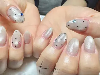 ネイル twin.riko 塩釜口のネイルデザイン