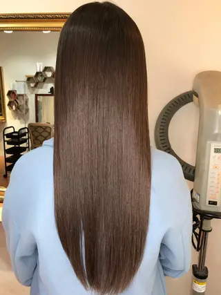 ロング 上西 高志のヘアスタイル