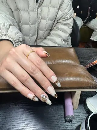 ネイル 星爪 レディのネイルデザイン