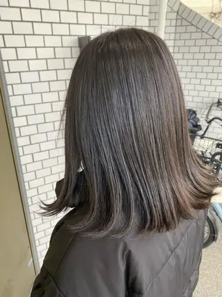 ミディアム カラー 産休の為お休みです! 小島凜のヘアスタイル