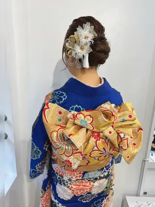 セミロング ヘアセット専門店 佐藤のヘアスタイル