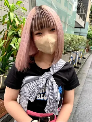 ブリーチ矯正髪質改善 ✨オオエタクミのヘアスタイル