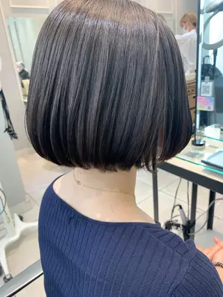 ミディアム 美髪矯正✨🌷関 郁美🌷のヘアスタイル