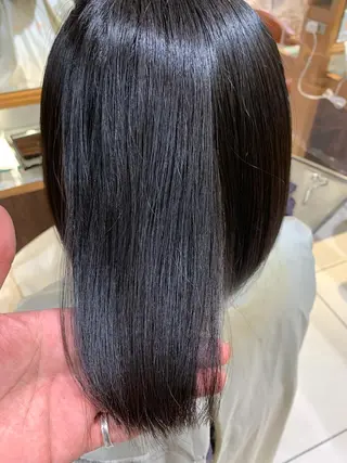 ミディアム 新宿メンズパーマ特化 メンズバレイヤージュのヘアスタイル