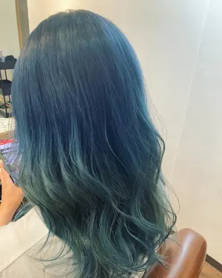 セミロング カラー 縮毛矯正&髪質改善 ⭐️OGUのヘアスタイル