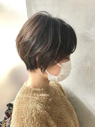 ショート 長谷川 駿のヘアスタイル