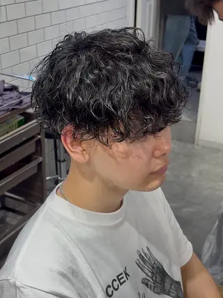 パーマ メンズ 🔥メンズ特化美容師 /泉壱恵🔥のヘアスタイル