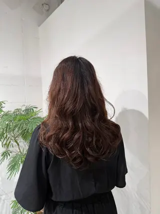 ロング パーマ mihiro ⟡.·*.のヘアスタイル