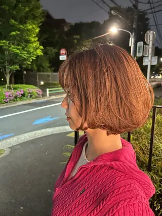 ショート 飯塚新 🌱カットモデルのヘアスタイル
