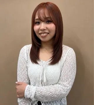 ミディアム カラー [lani ] konatsuのヘアスタイル