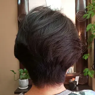ショート ✨新メニューお試し ✨プレミアムカット✨のヘアスタイル