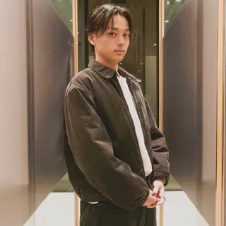 ショート メンズ 原宿↔︎浦和 美容師 折笠 亮のヘアスタイル