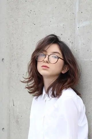 ミディアム カラー 【髪質改善】Cyan 中村ちゅんみのヘアスタイル