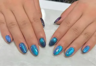 ネイル AISAフィル× ハードモチ最強のネイルデザイン
