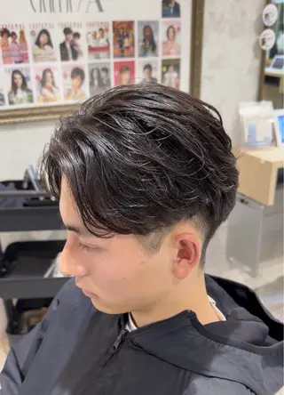 メンズ 濱田 美花のヘアスタイル