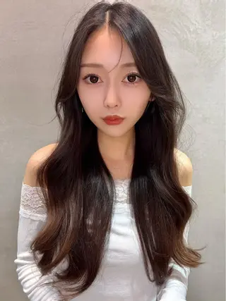 ロング 仙台I韓国レイヤー I髪質改善I伊藤拓海のヘアスタイル
