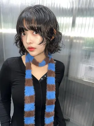 ミディアム kingdom青山店 小宮愛理のヘアスタイル