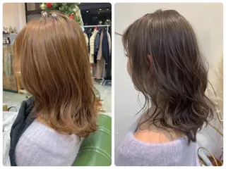 セミロング topstylist 満足度⭐️堀川星哉のヘアスタイル