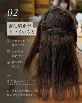 ロング 桑名 淳のヘアスタイル