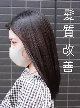 セミロング SHUN札幌 メンズパーマフェードのヘアスタイル