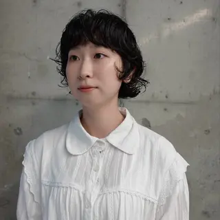 ショート パーマ ヘアアレンジ 🌐サトウ リョウ🌐のヘアスタイル