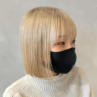 ショート カラー デザインカラー/パー マ🦖外岡咲希🦖のヘアスタイル