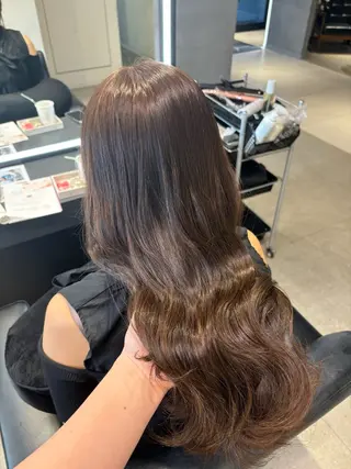 セミロング KAREN(ému) 伏見/カットモデルのヘアスタイル