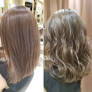 ミディアム Ash 店長 山下達也のヘアスタイル