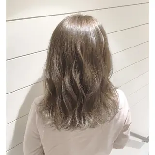 セミロング カラー 🍊新宿南口🍊 ERINAのヘアスタイル