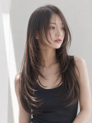 ロング pia 薬院のヘアスタイル