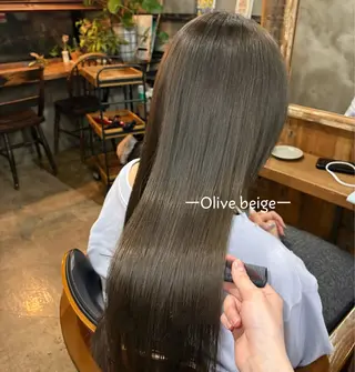 ロング カラー Hina🧵/恵比寿 中目黒/透明感カラーのヘアスタイル