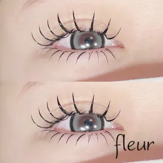 マツエク・マツパ 🍀fleur🍀 束感/ワンホン/杉浦のマツエク・マツパデザイン