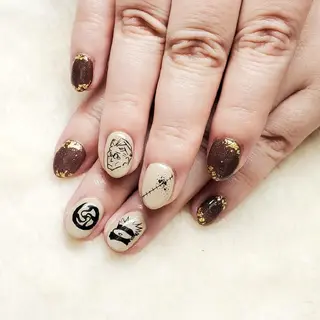 ネイル おで@ oderi_nailのネイルデザイン