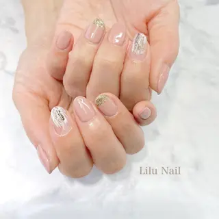 ネイル モチの良さ◉ フィルインネイル♡のネイルデザイン
