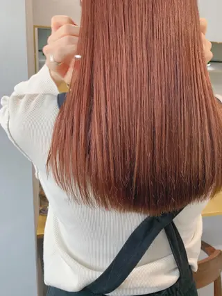 ロング カラー ボブパーマコテ巻き風 パーマNo1深江秀平のヘアスタイル
