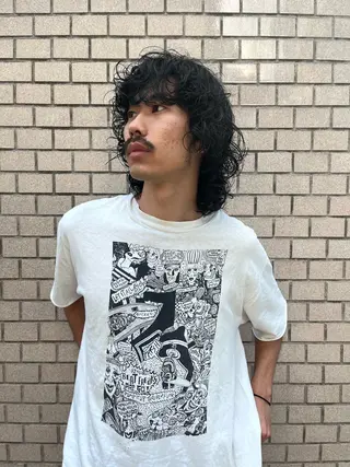 セミロング パーマ メンズ メンズショート 店長 清原佑太のヘアスタイル