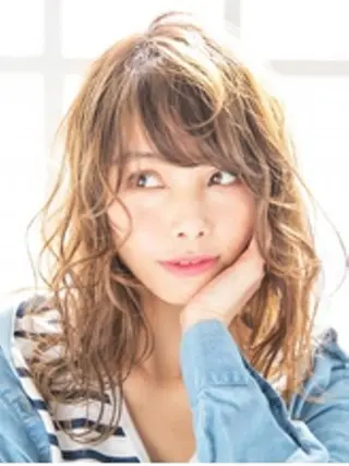 ミディアム カラー 🫧美髪矯正/ 髪質改善/藤平健太のヘアスタイル